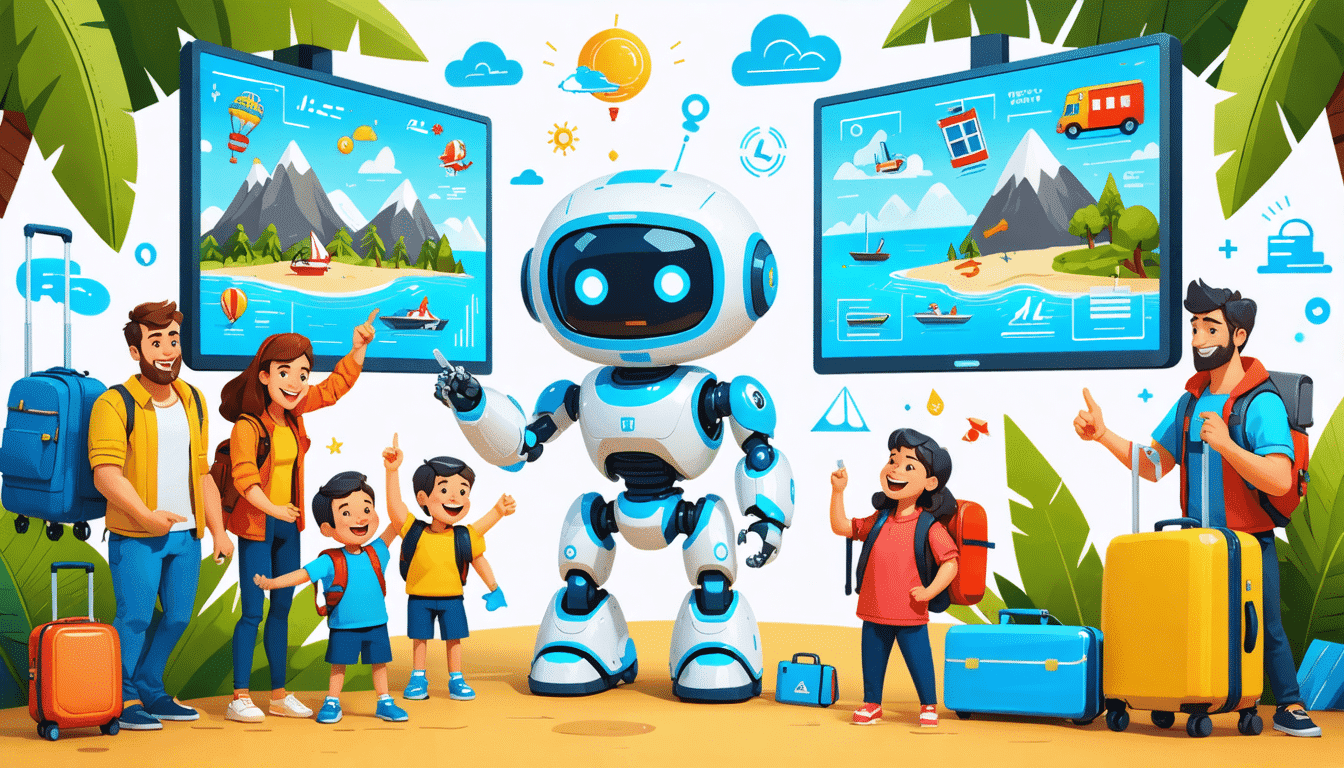 Vacances IA : Organisation voyage par intelligence artificielle. Gain de temps, optimisation budget.