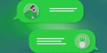 Create a chatbot: conversation between human and robot. Easy chatbot tutorial.