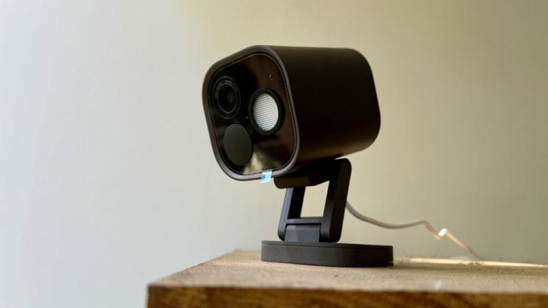 Caméra de surveillance Aqara G5 Pro noire. Sécurité, domotique et intelligence artificielle.