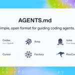 AGENTS.md: Format pour agents IA. Codex, Amp, Jules, Cursor, Factory, RooCode. Révolutionnez vos projets IA.
