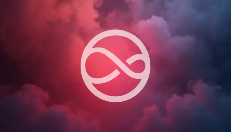 Apple Intelligence Logo. Red and blue clouds. Siri and Apple AI.