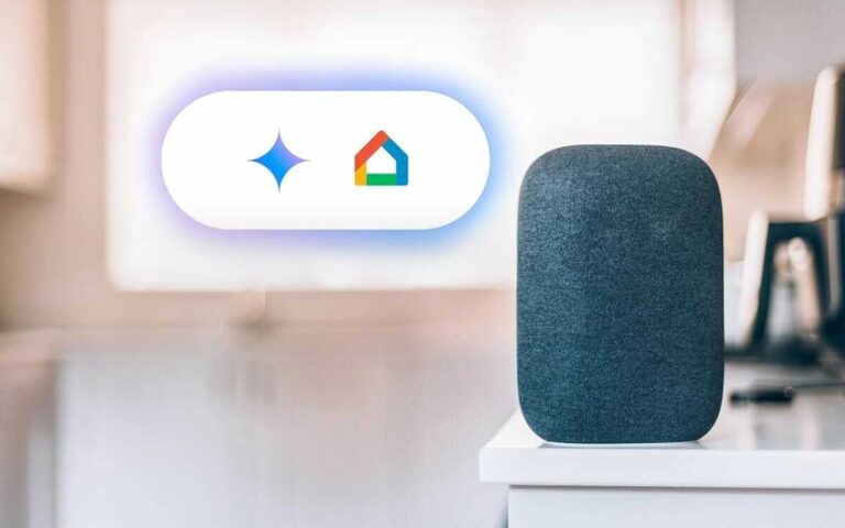 Assistant Google Home avec Gemini. IA pour maisons connectées.
