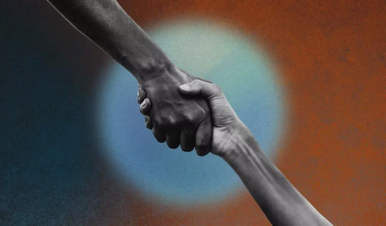 Hands holding each other, help and support. AI and assisted suicide: need for limits?