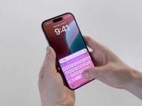 iPhone avec Siri, moteur de recherche IA Apple en préparation? Clavier rose.