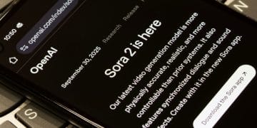 Sora 2 d'OpenAI sur smartphone. Accédez à l'IA générative de vidéos depuis la France. Téléchargez l'app Sora.