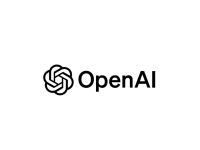 Logo OpenAI. Intelligence artificielle, technologie, recherche.