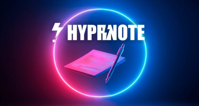Hyprnote : Alternative pour résumer vos réunions Zoom, Teams, Meet. Bloc-notes et stylo.