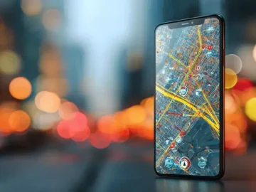 Google Maps IA : Navigation intelligente sur smartphone. Gemini, votre copilote pour des trajets optimisés.