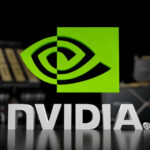 Logo Nvidia: Jensen Huang critique les managers limitant l'IA. Technologie, GPU, intelligence artificielle.