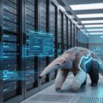 IA Aardvark d'OpenAI. Serveurs, sécurité code, intelligence artificielle.