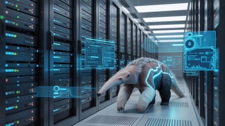 IA Aardvark d'OpenAI. Serveurs, sécurité code, intelligence artificielle.