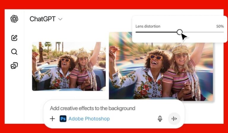 Photoshop integrated into ChatGPT: photo editing via simple text prompts