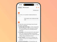 Mistral AI on iPhone: Chat, 100% local AI? User interface and benefits of Mistral AI on an Apple smartphone.
