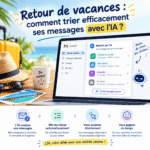 Retour de vacances : comment trier efficacement ses messages avec l’IA ?